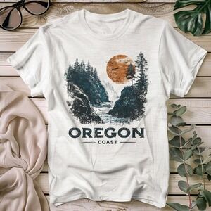 Oregon T Shirt White Unisex